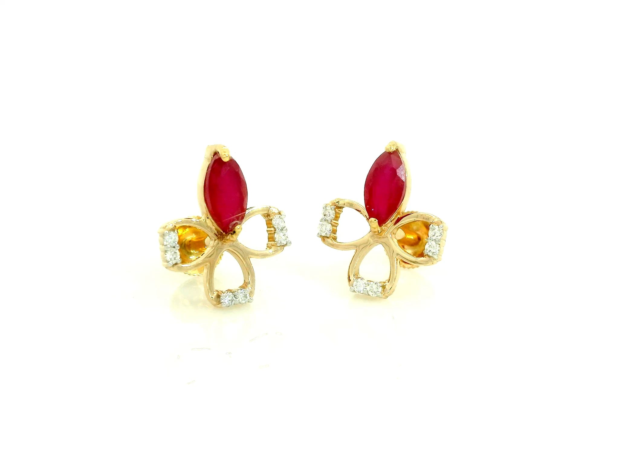 Nakshatra Ruby Studs - CSTD22R