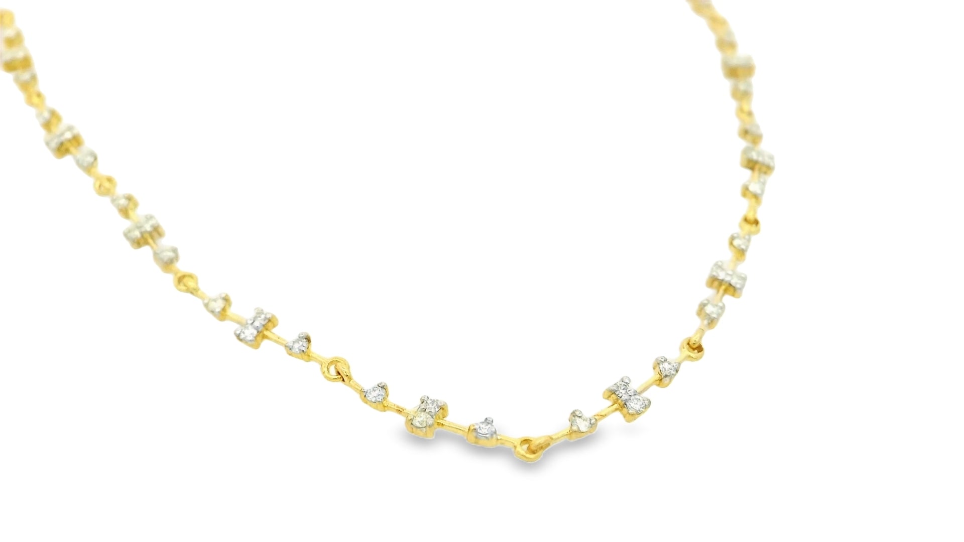 Radiant Rhythm Choker Necklace  -NCD24