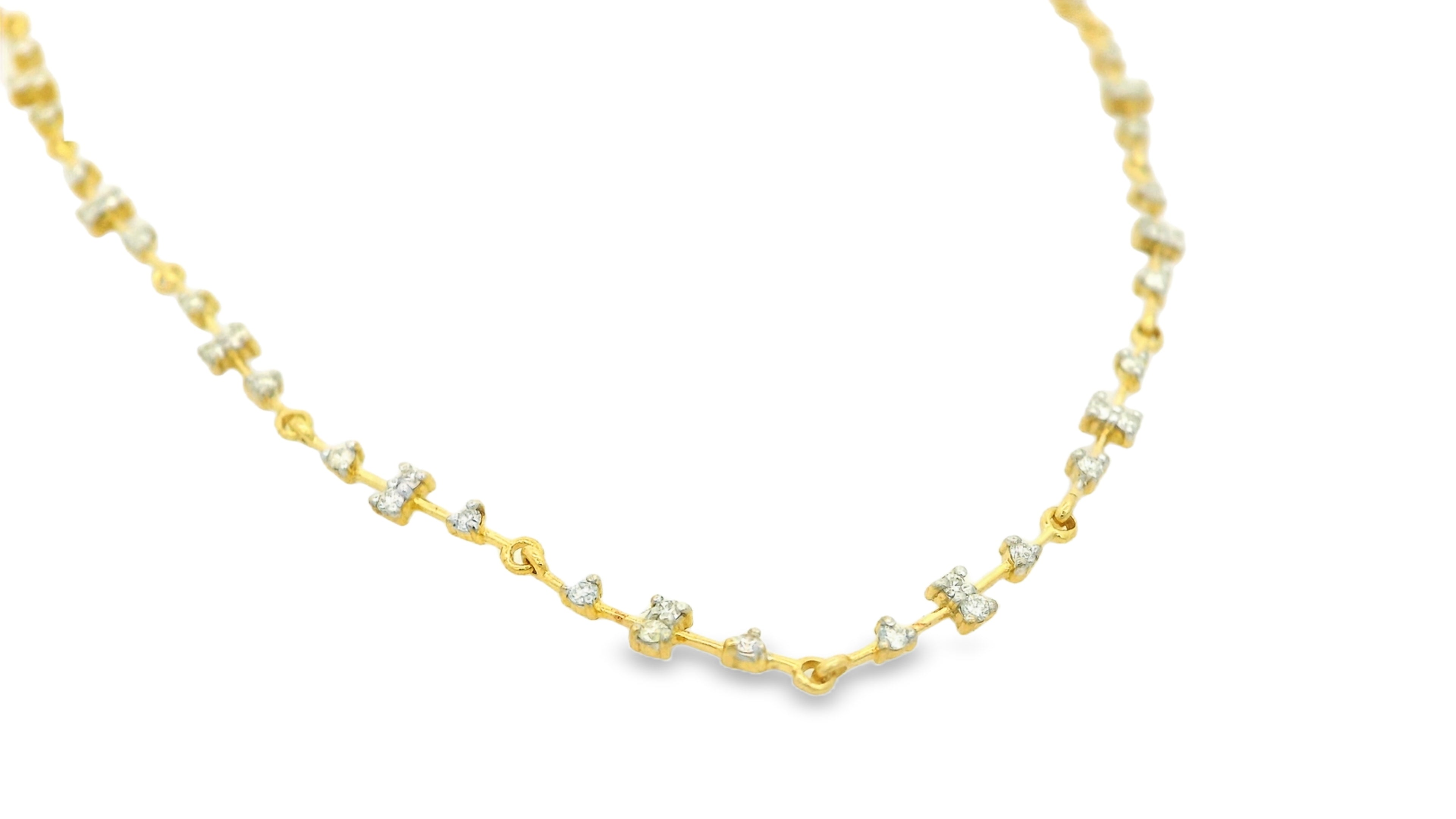 Radiant Rhythm Choker Necklace  -NCD24