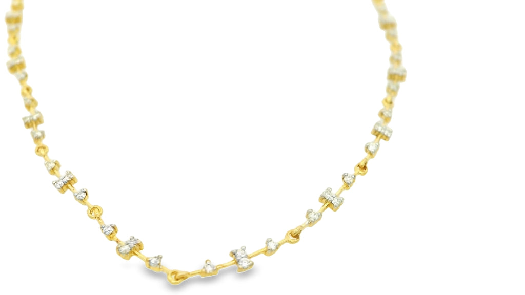 Radiant Rhythm Choker Necklace  -NCD24