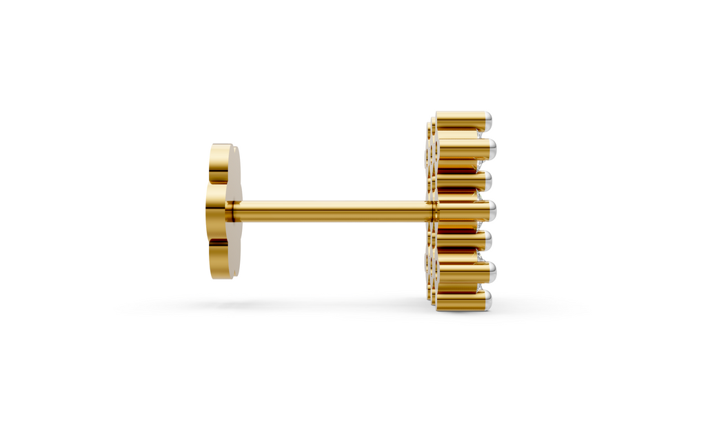 Diamond Net Nose pin - NPD18