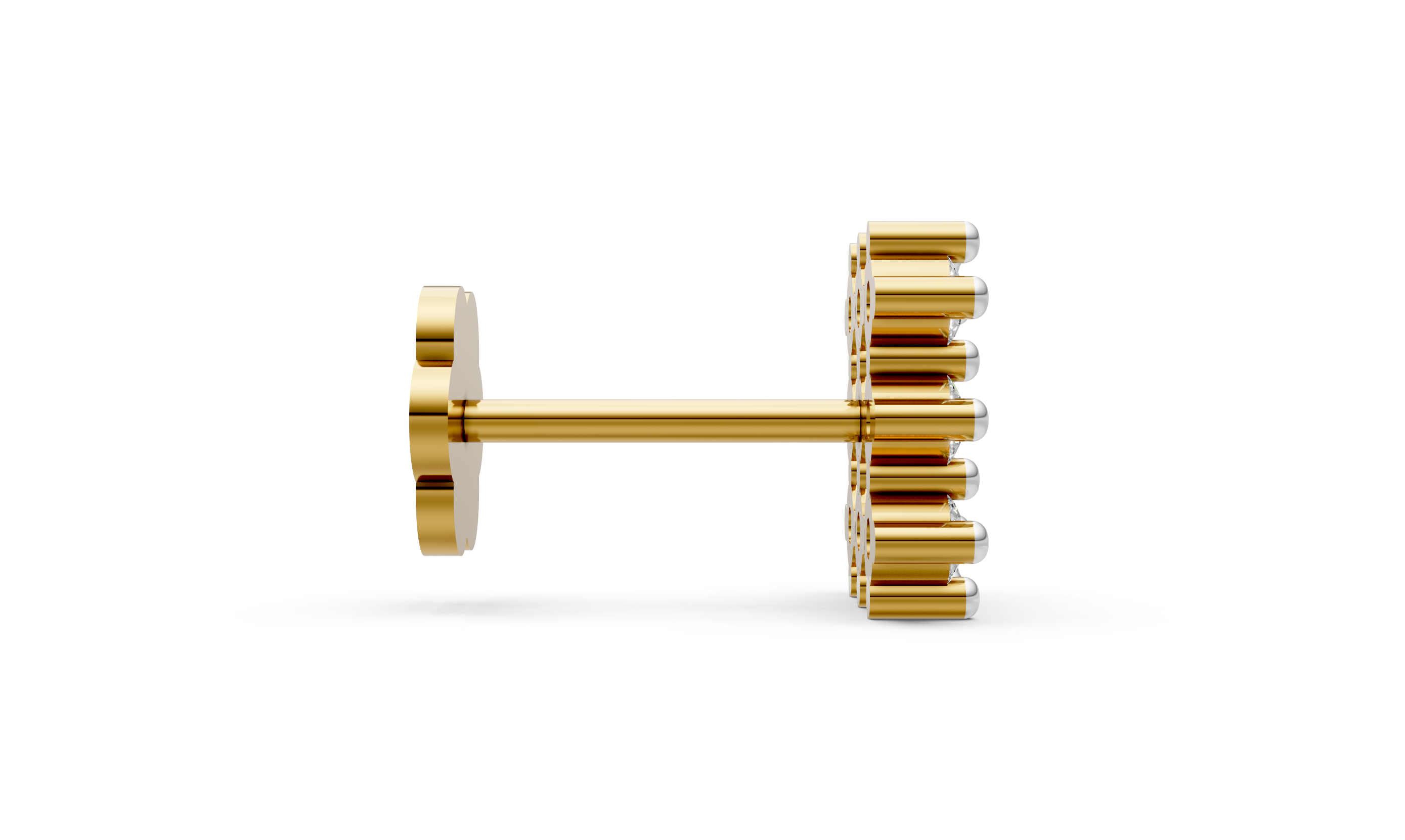 Diamond Net Nose pin - NPD18