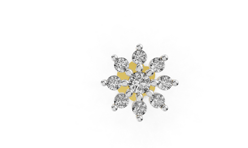 Celestial Sunflower Nose Stud  -NPD226