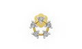 Celestial Petal Glow Nose Stud    -NPD228