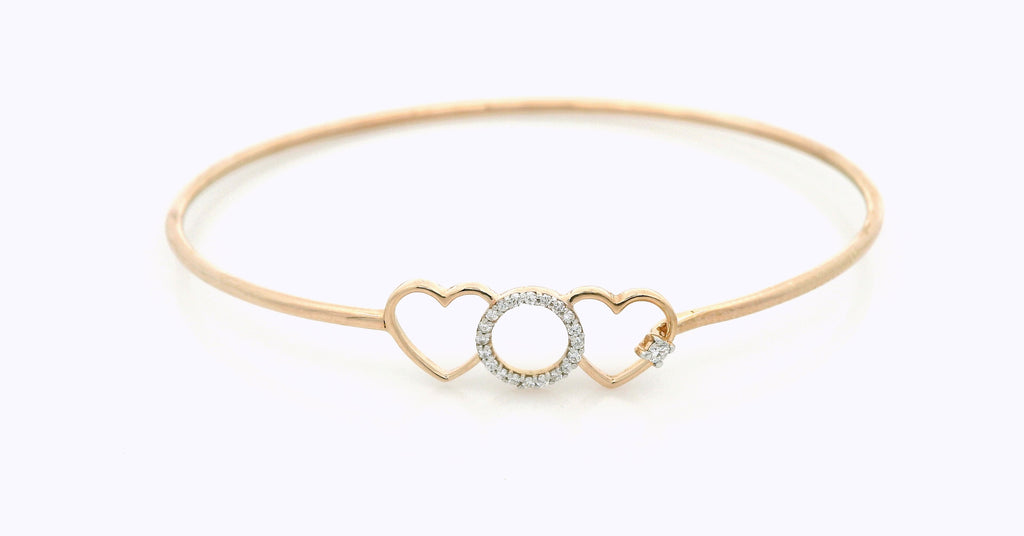 Amora Halo Diamond Bangle  -PBD36