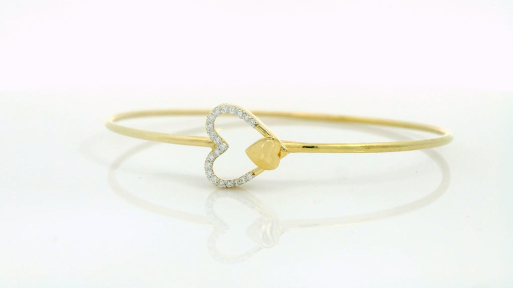 Eternal Heart Touch  Bangle  -PBD3