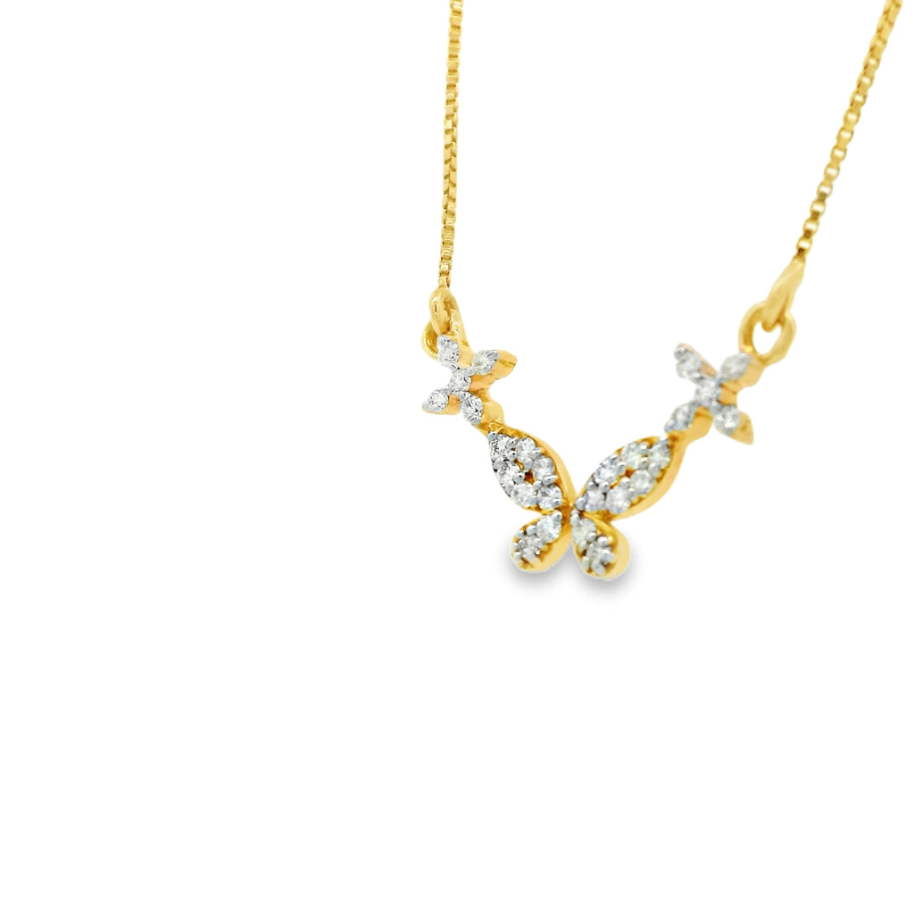 Infinite Flight Charm Necklace   - PDH219