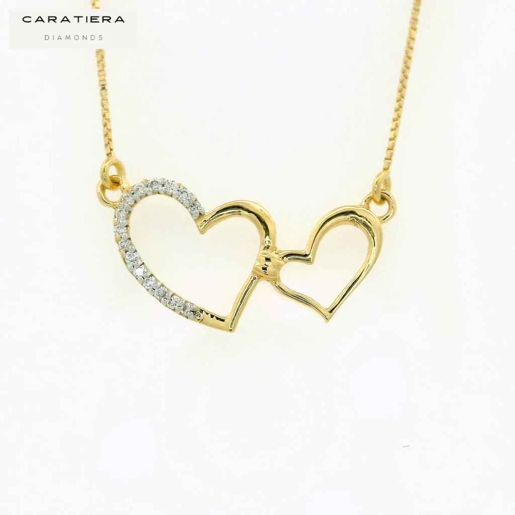 Shimmering Duo Pendant   -PDH154