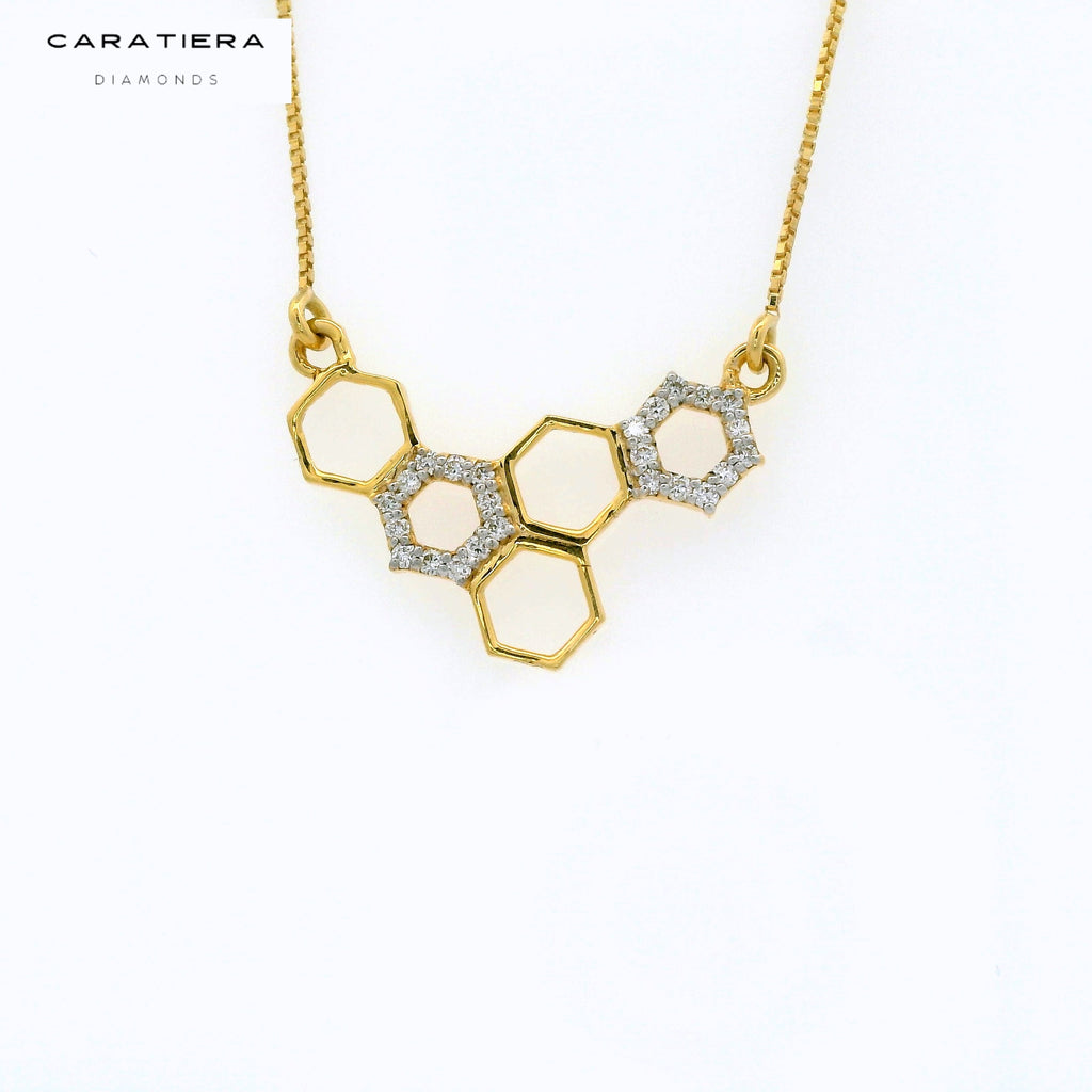 The Honeycomb Radiance Necklace  - PDH165
