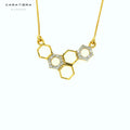 The Honeycomb Radiance Necklace  - PDH165