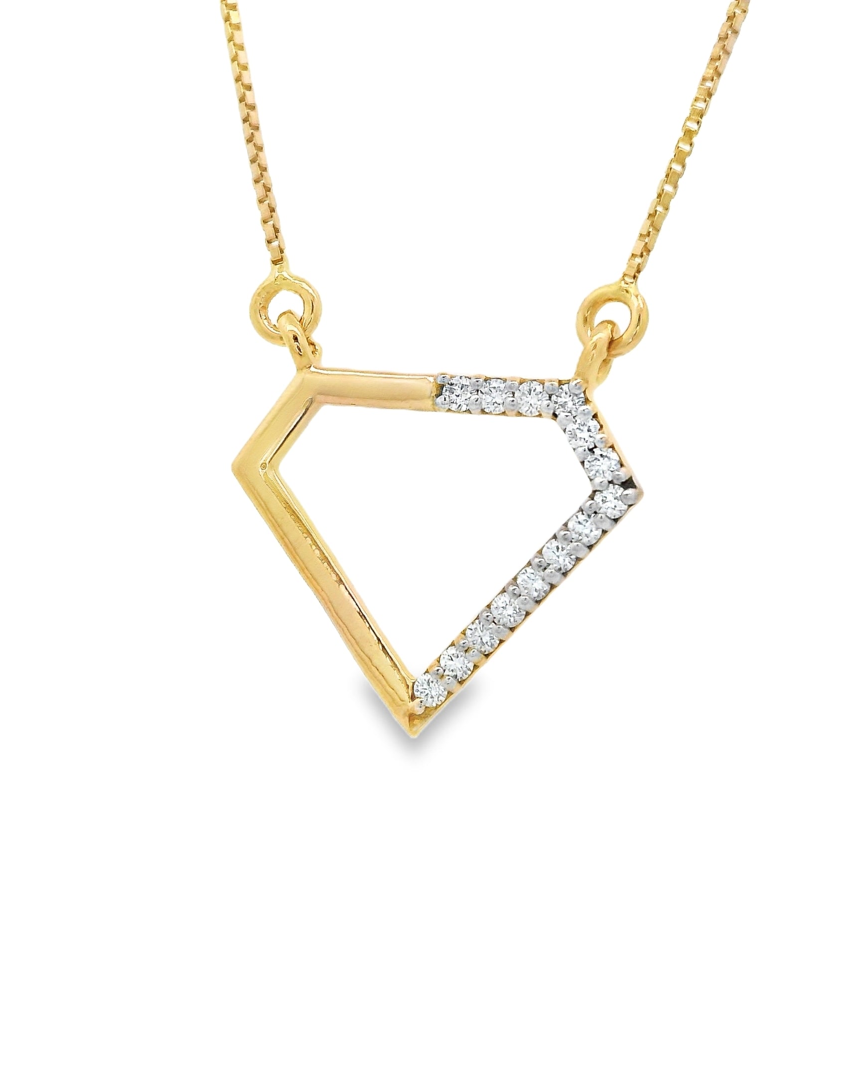 Radiant Outline Charm   - PDH39A