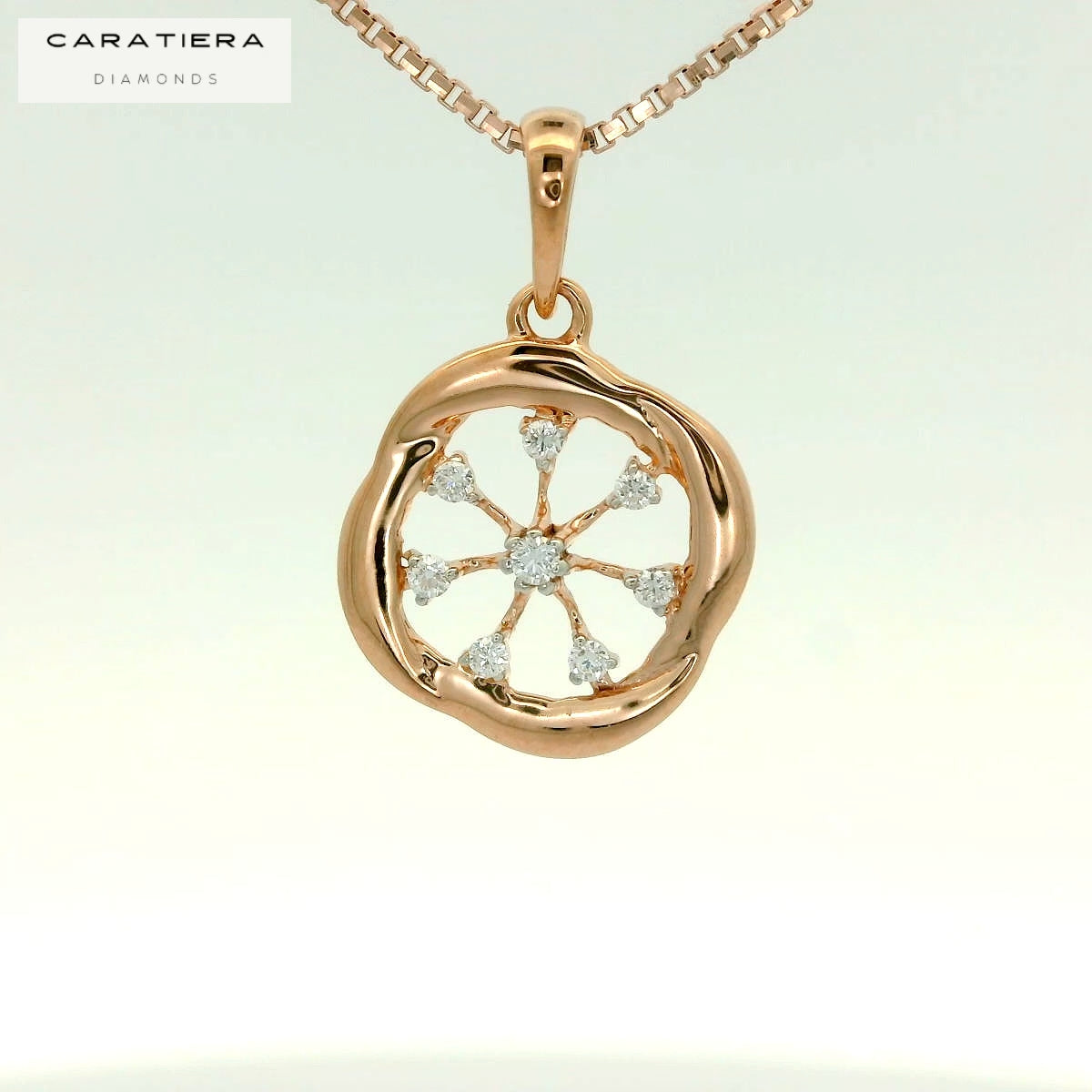 Solar Flare Bloom  Pendant  -PND103