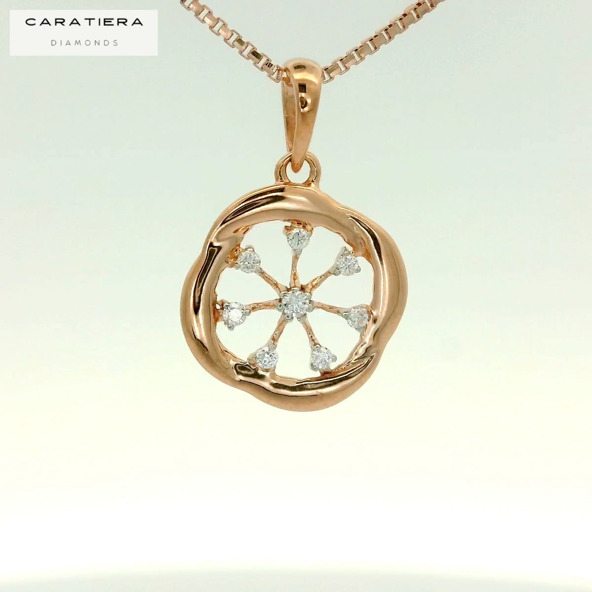 Solar Flare Bloom  Pendant  -PND103