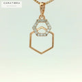 Celestial Honeycomb Pendant  - PND110