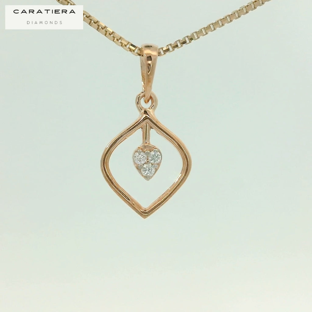 The Elina Leaf Pendant   - PND124