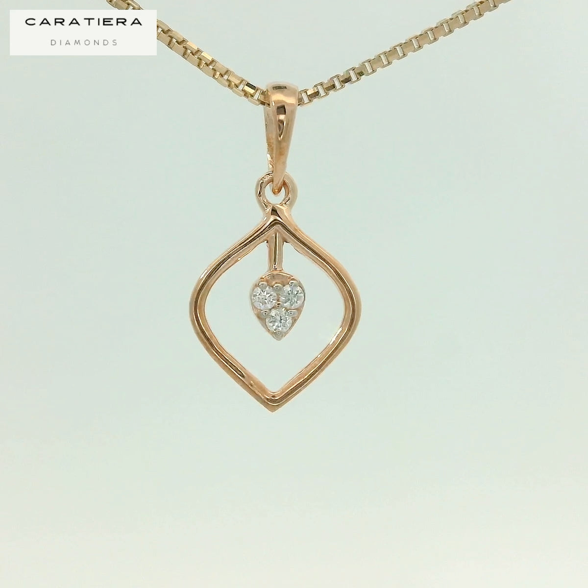 The Elina Leaf Pendant   - PND124