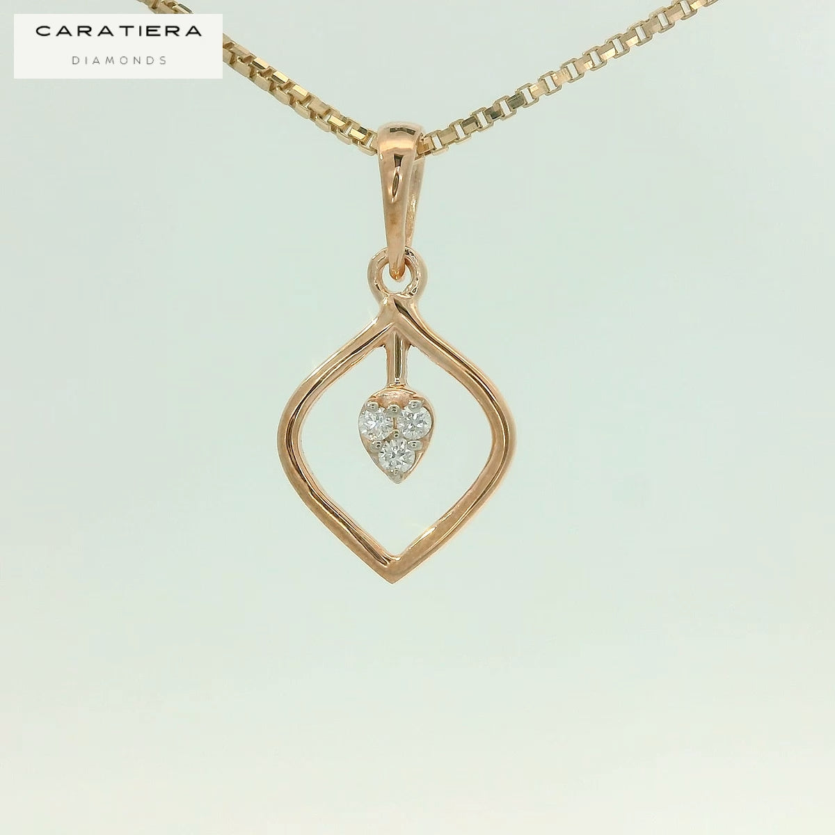 The Elina Leaf Pendant   - PND124