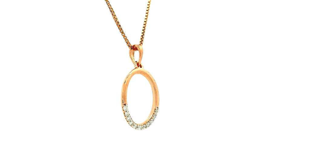 Ethereal Crescent Oval  - PND140
