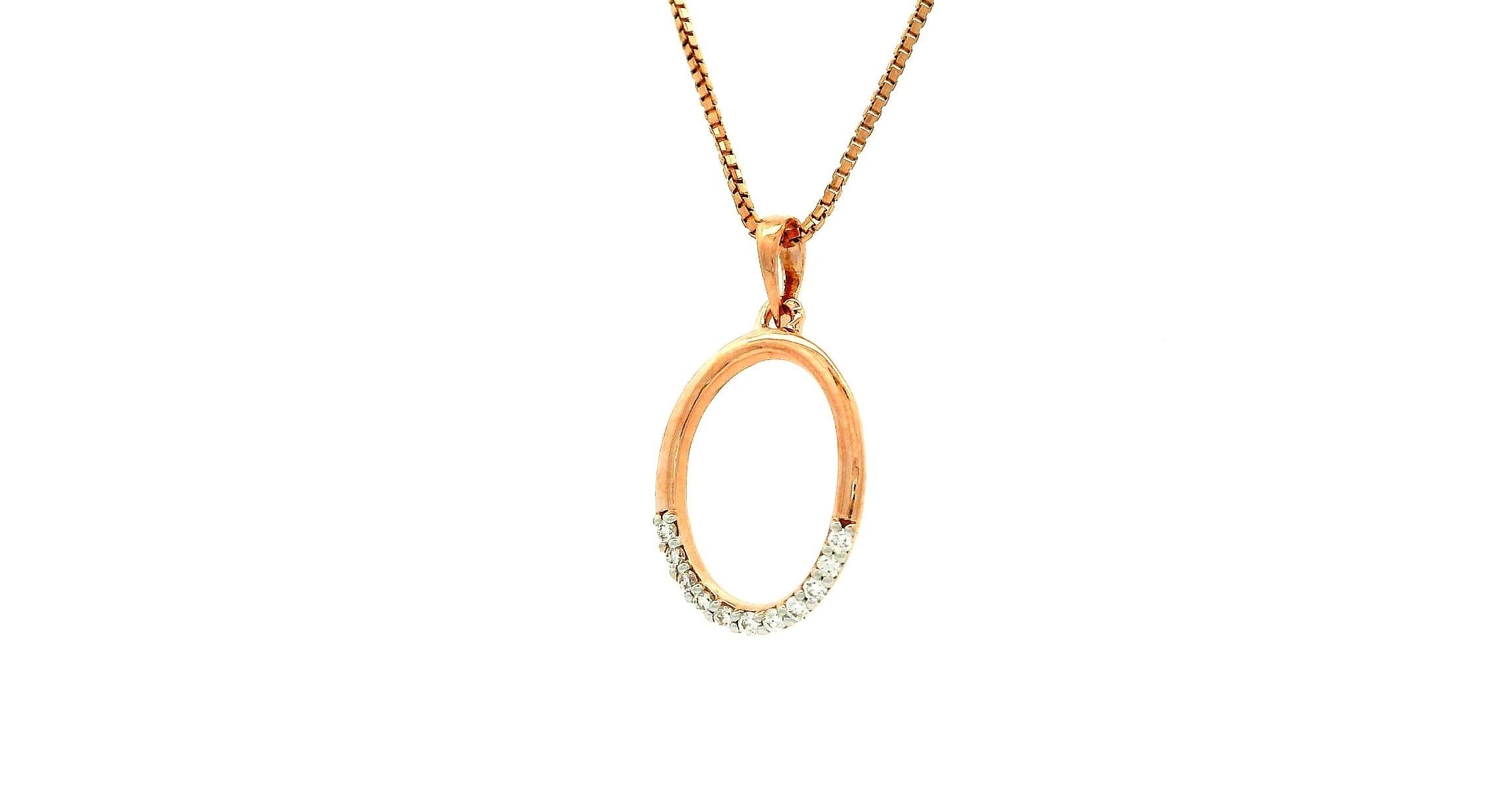 Ethereal Crescent Oval  - PND140