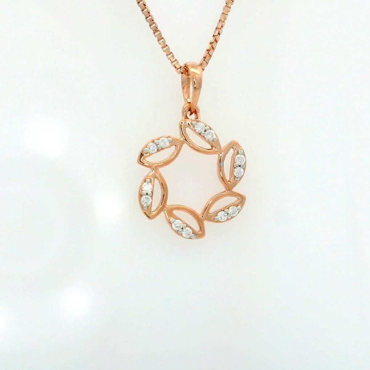 Marquise Floret Drop  -PND155