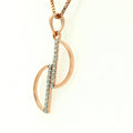 Elegant Twist Spark Pendant- PND258