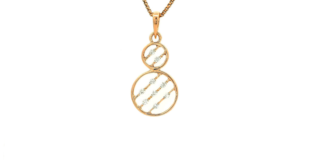 Double Halo Harmony  Pendant - PND319