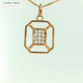 Golden Frame Spark Pendant  - PND72