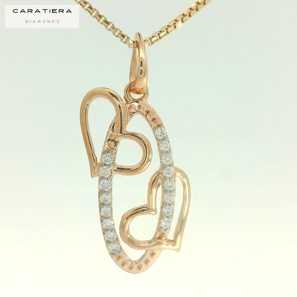 Twin Embrace Pendant   -PND81