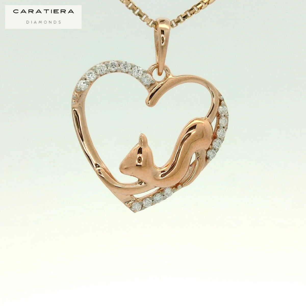 Sparkle & Grace Cat Pendant  -PND86