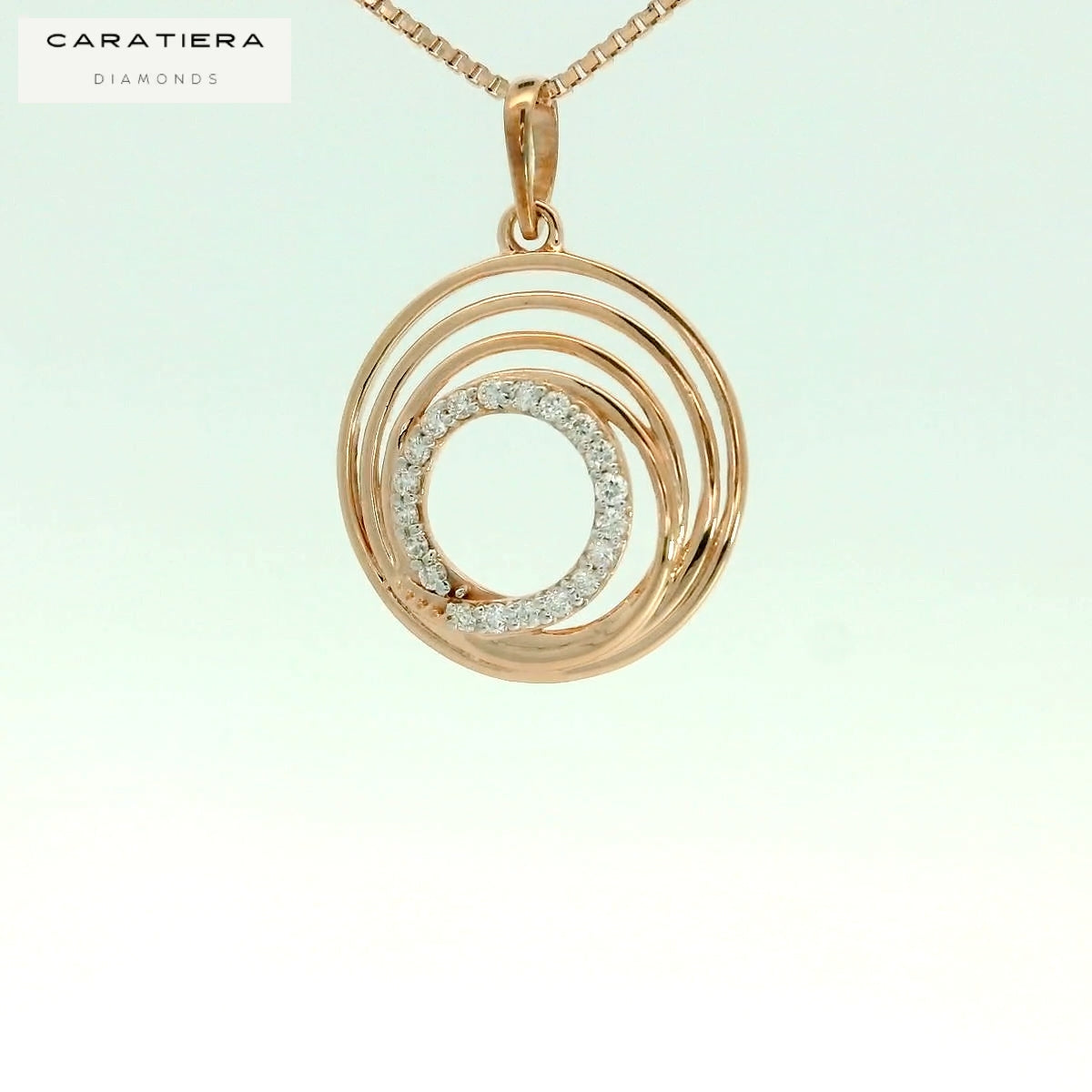 Vortex Brilliance Diamond Pendant  -PND88