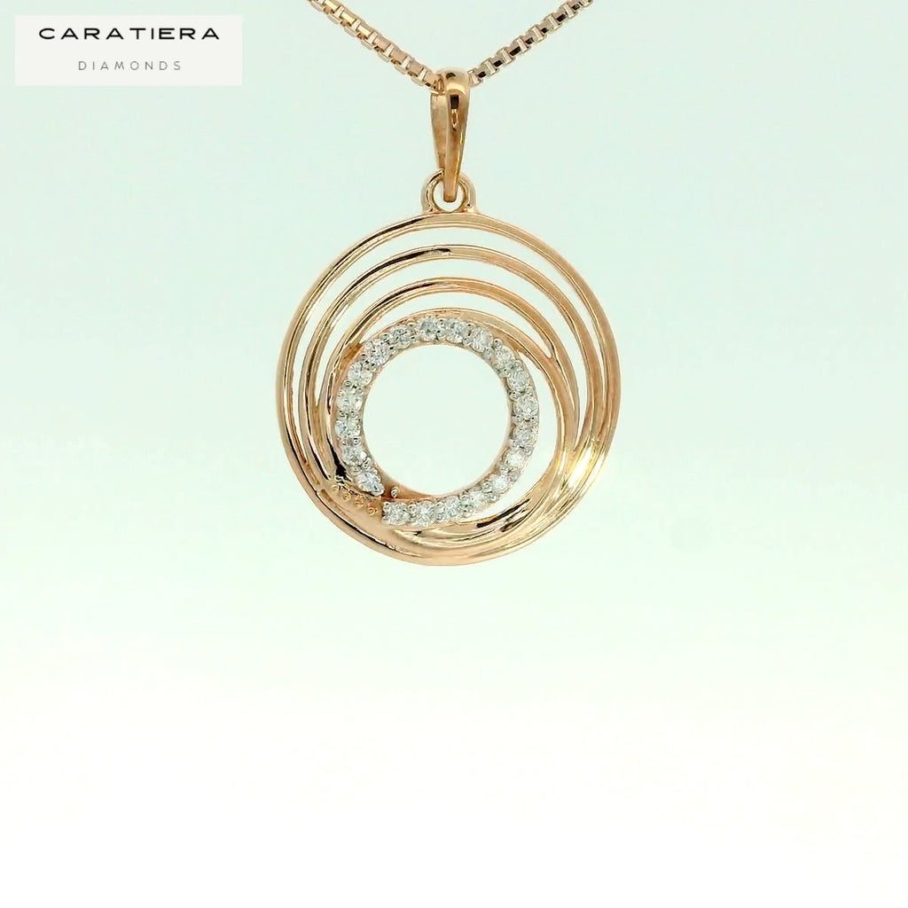 Vortex Brilliance Diamond Pendant  -PND88