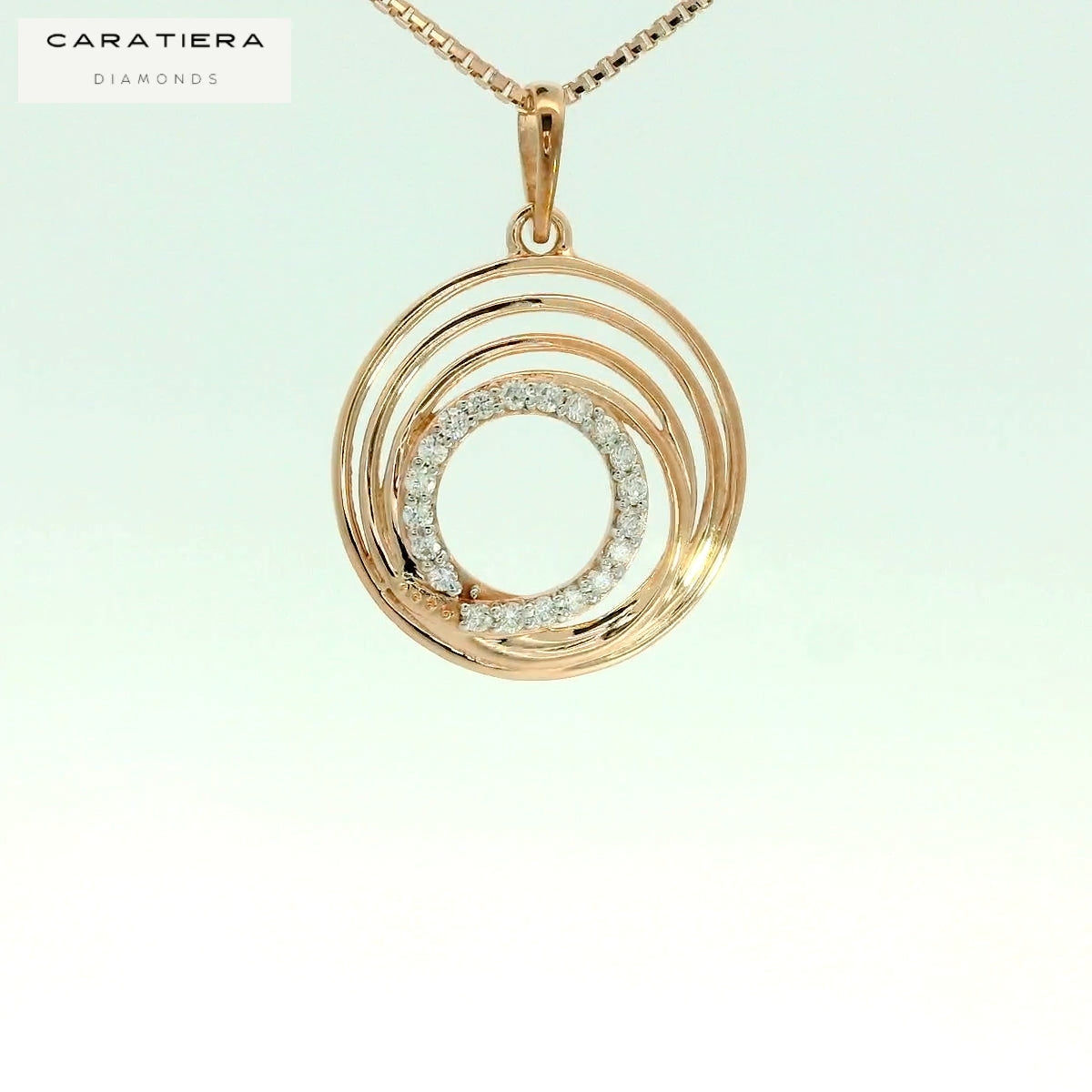 Vortex Brilliance Diamond Pendant  -PND88