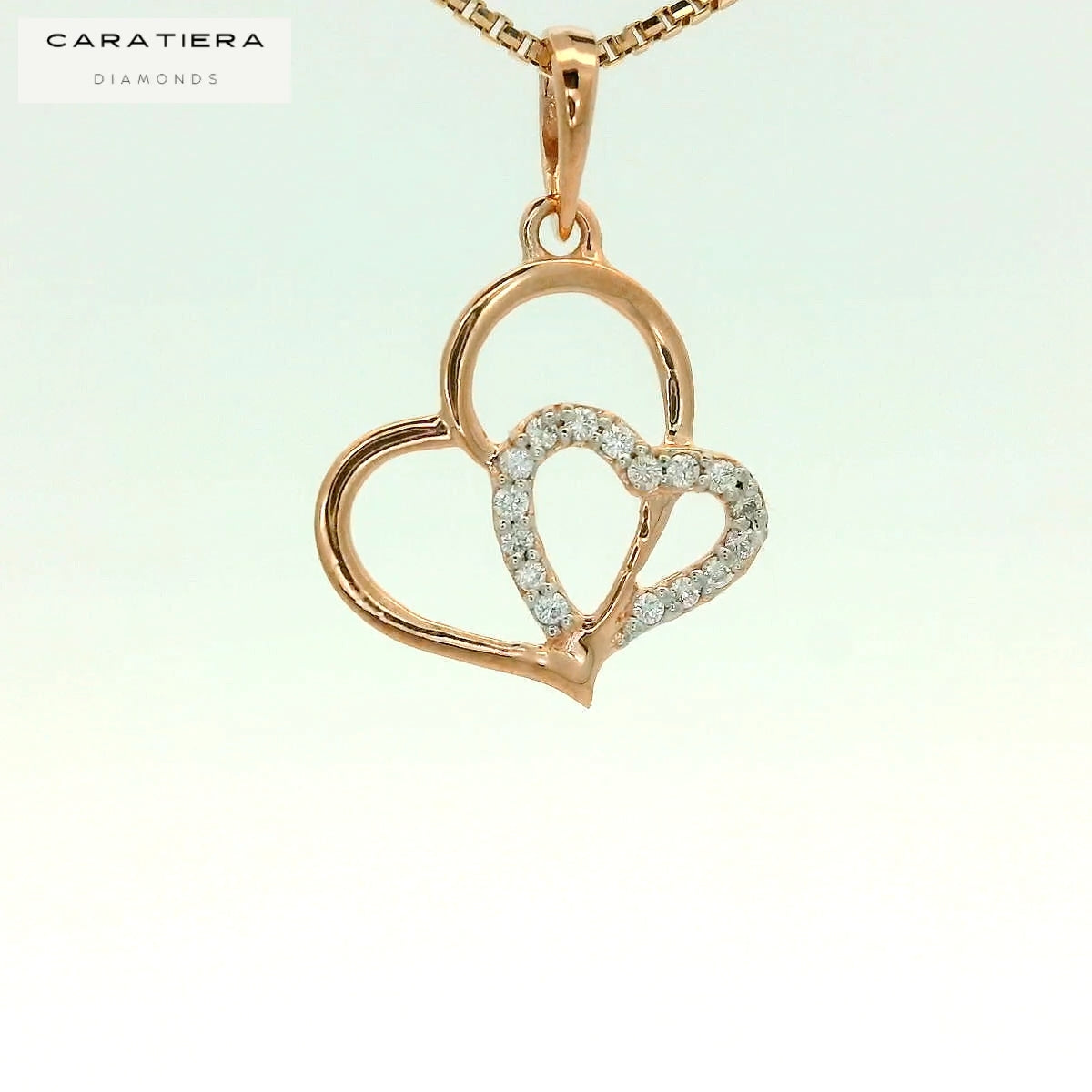 Infinite Love Heart Pendant   - PND93