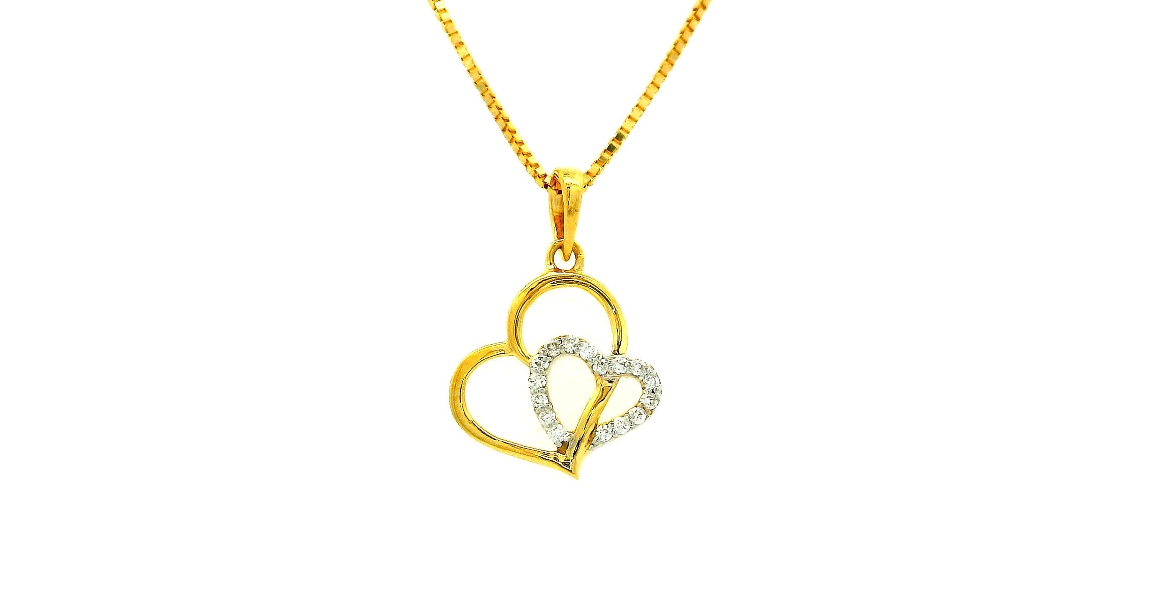 Infinite Love Heart Pendant   - PND93