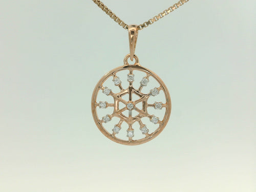 Celestial Wheel Pendant   - PND98
