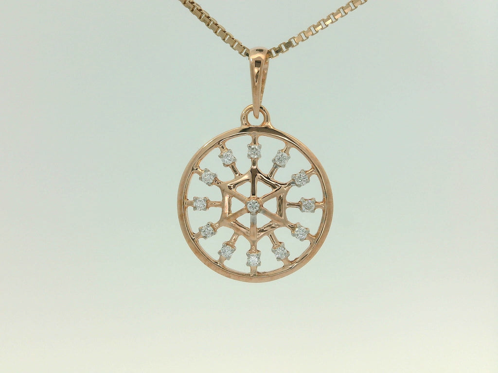 Celestial Wheel Pendant   - PND98