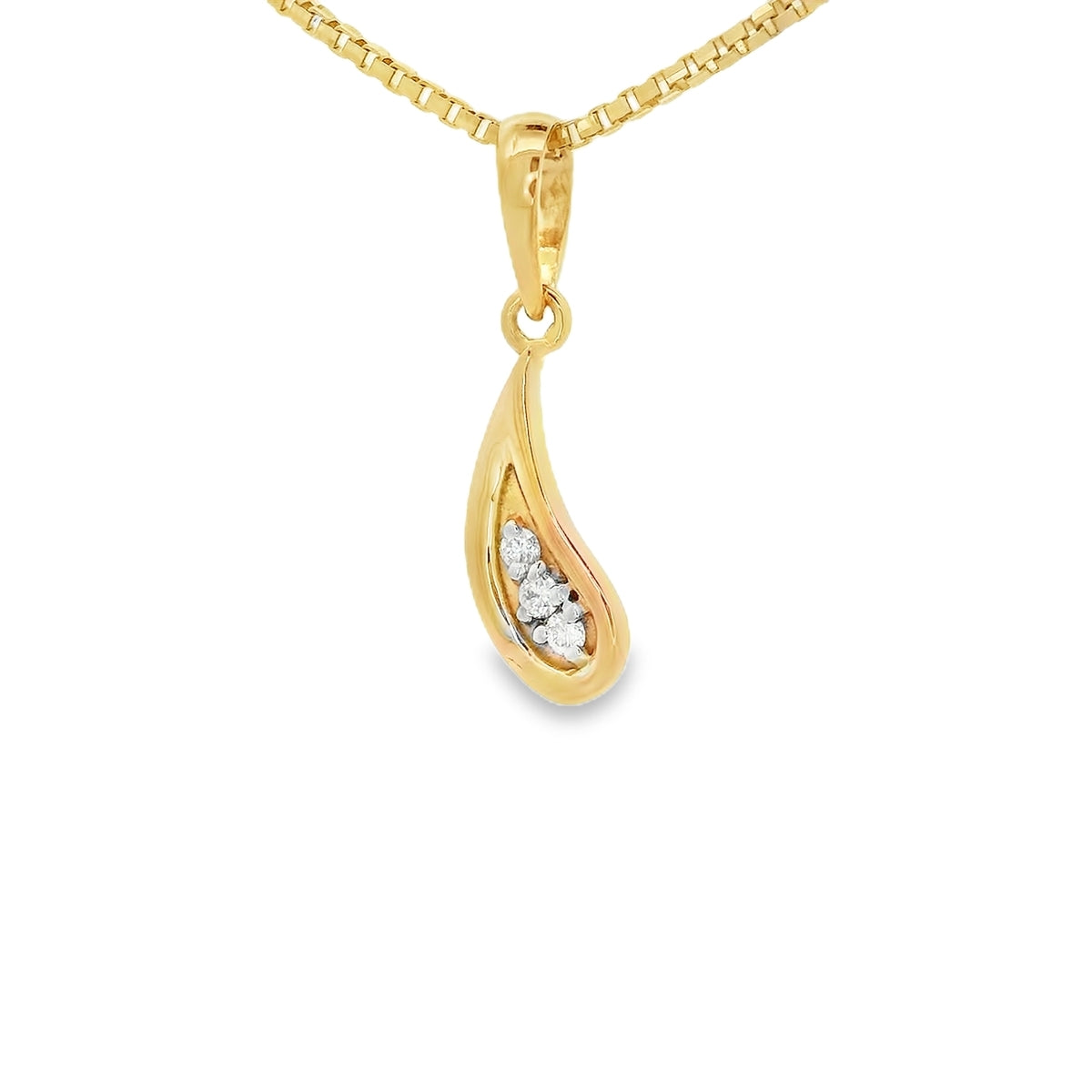 The Radiant Dewdrop Pendant   -PNDS134