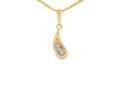The Radiant Dewdrop Pendant   -PNDS134
