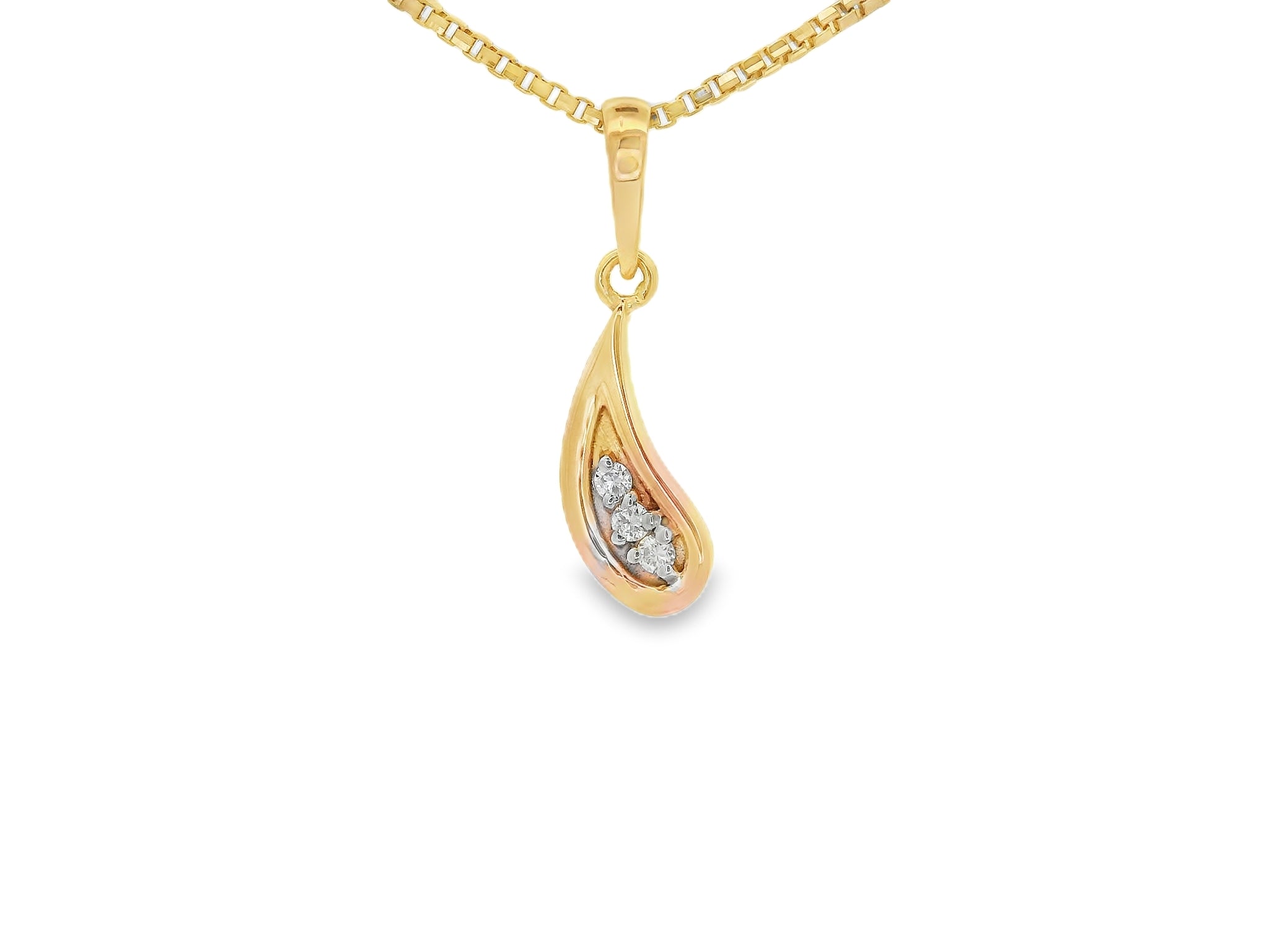 The Radiant Dewdrop Pendant   -PNDS134