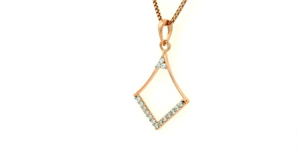 LUMINOUS  SQUARE CREST PENDANT-  PND174