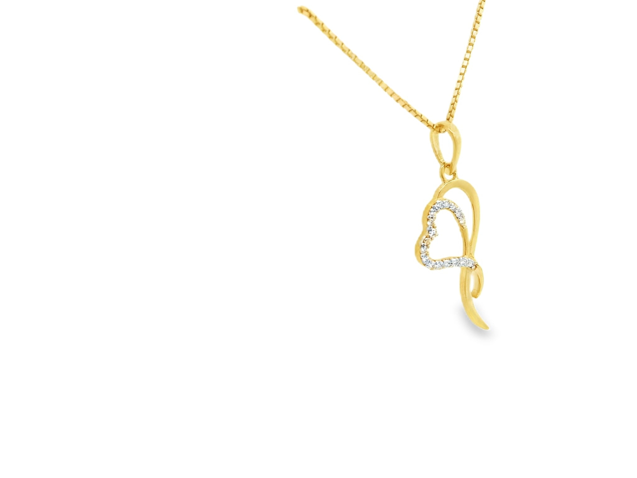 The Radiant Heart-Link Pendant  -PND301