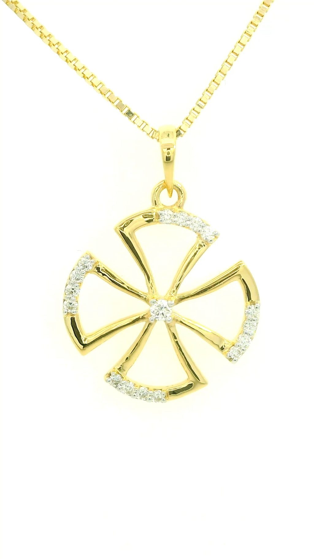 The Harmony Lattice Necklace  -PND341