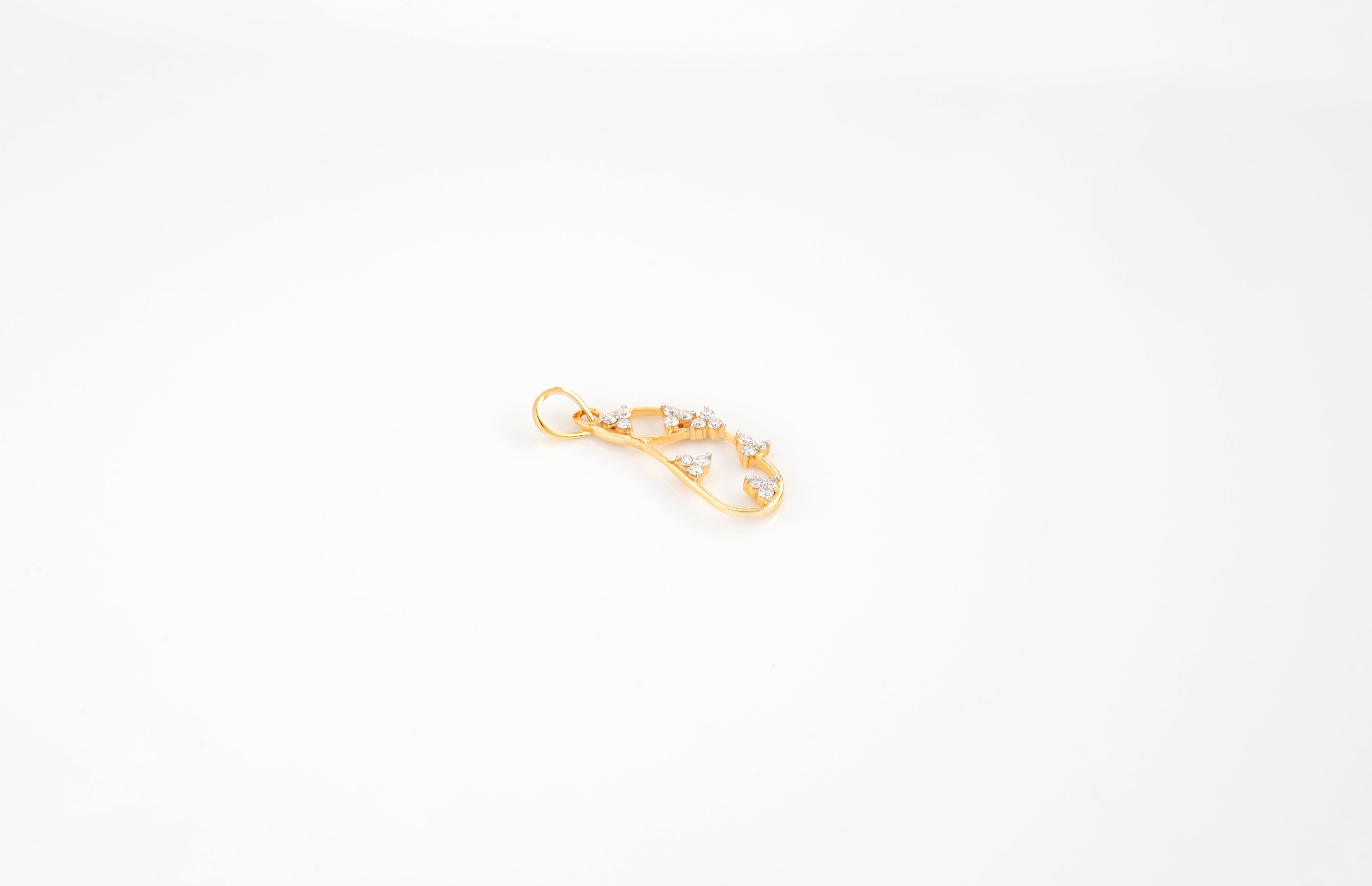 Nature Vine Diamond Pendant - pnd526