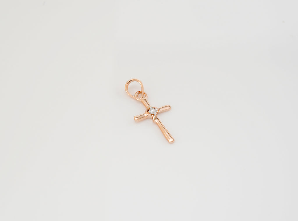 HEAVENLY TOUCH CROSS PENDANT- PND 60