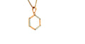 Prism Edge Diamond Pendant -PNDS143