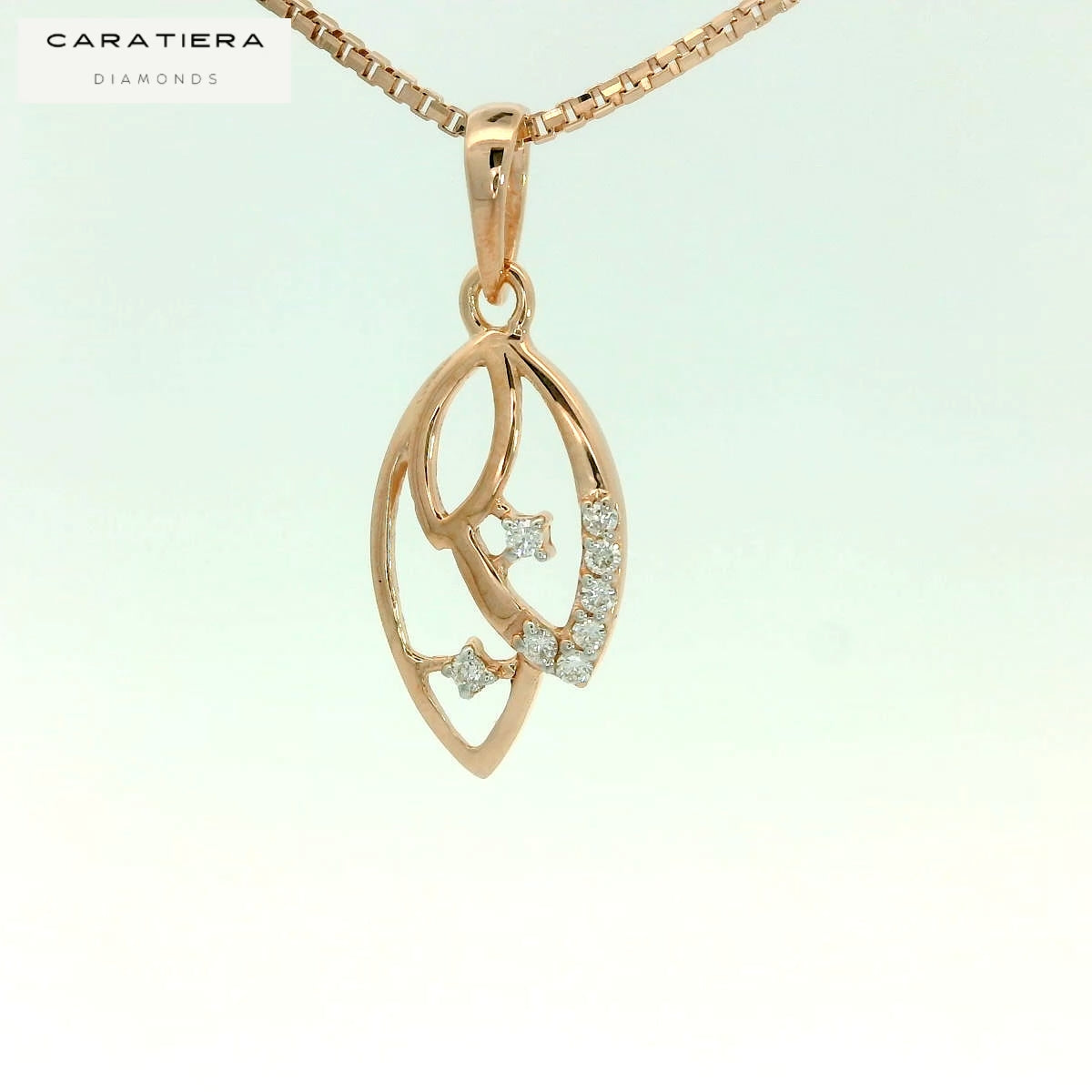 Celestial Leaf Spark Pendant  - PNDS251
