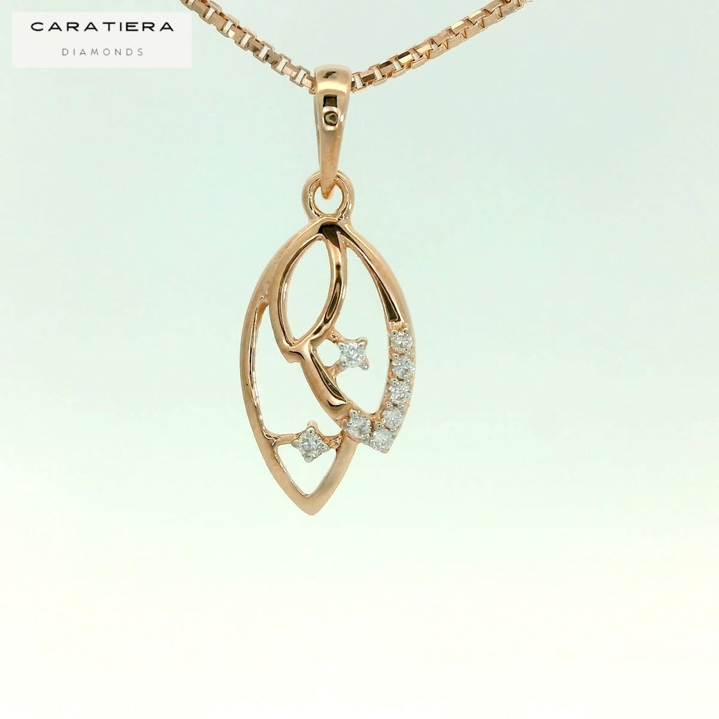 Celestial Leaf Spark Pendant  - PNDS251
