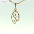 Celestial Leaf Spark Pendant  - PNDS251