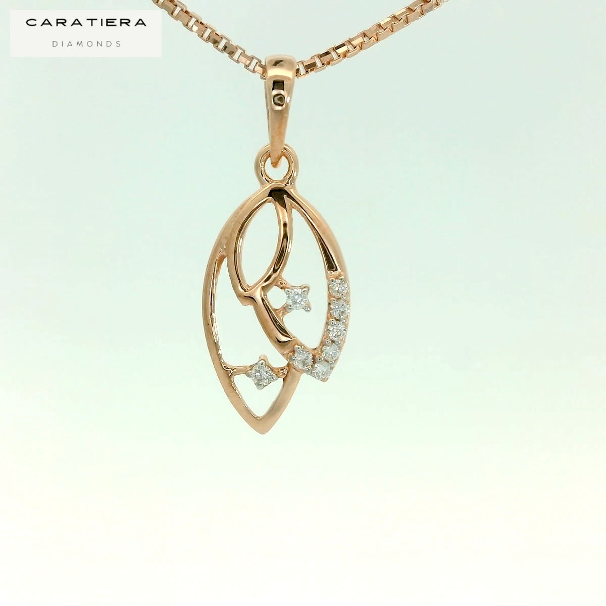 Celestial Leaf Spark Pendant  - PNDS251