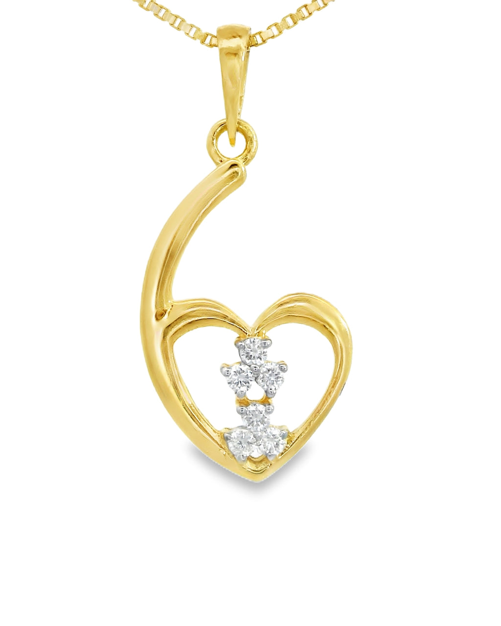 The Radiant Heart Nest  Pendant -PND505
